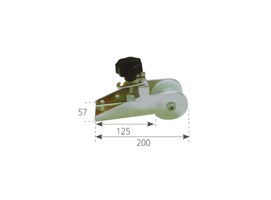 MUSONE DI PRUA INOX MM.120