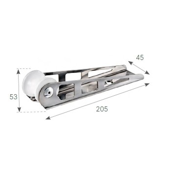 MUSONE DI PRUA INOX MM 205