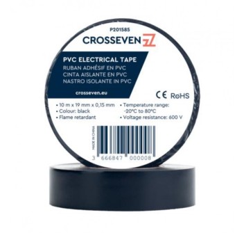 NASTRO ISOLANTE NERO 19 MM x 10 MT