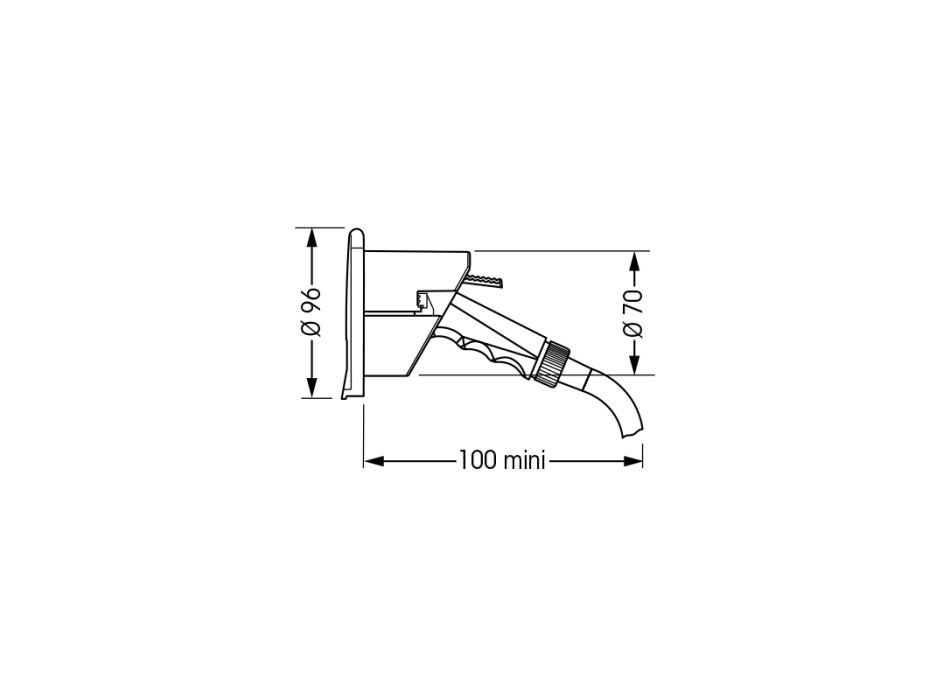 NICCHIA CROMATA SENZA DOCCETTA