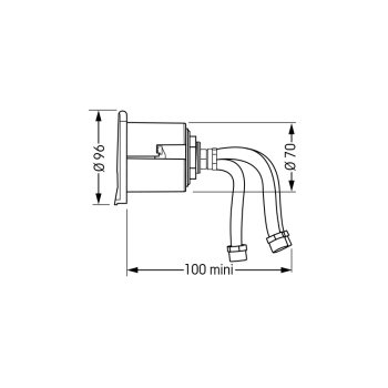 NICCHIA NERA CON MISCELATORE