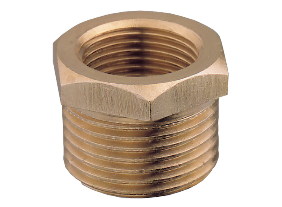 NIPLESS M-F IN OTTONE DA 3/4 A 3/8