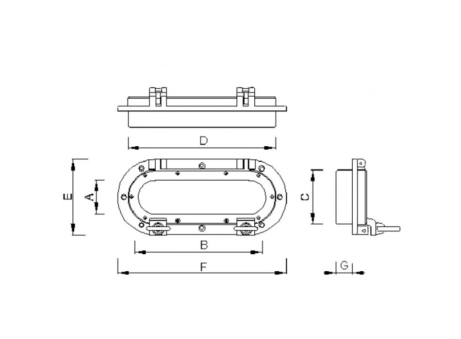 OBLO' OVALE MM.430X262