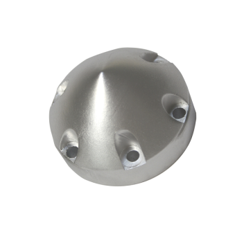 OGIVA IN ZINCO Ø FORO MM.61