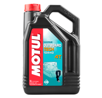 OLIO FUORIBORDO OUTBOARD TECH 4T 10W40 5 LT.