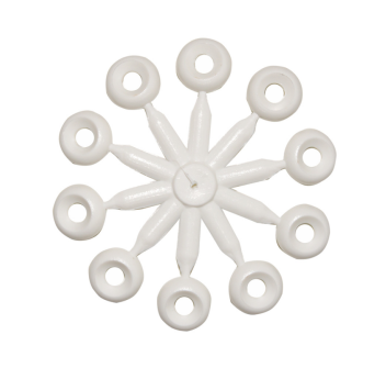 ORLO SOTTOVITE NYLON BIANCO Ø MM.5