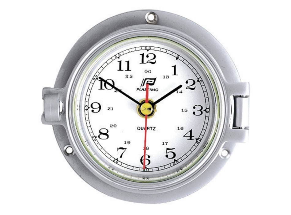 OROLOGIO IN ALLUMINIO CROMATO OPACO