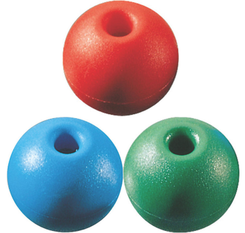 PALLINA TERMINALE BIANCA Ø MM.8