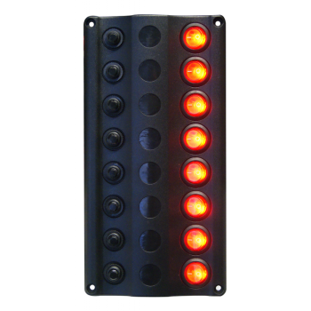 PANNELLO A 8 INTERRUTORI