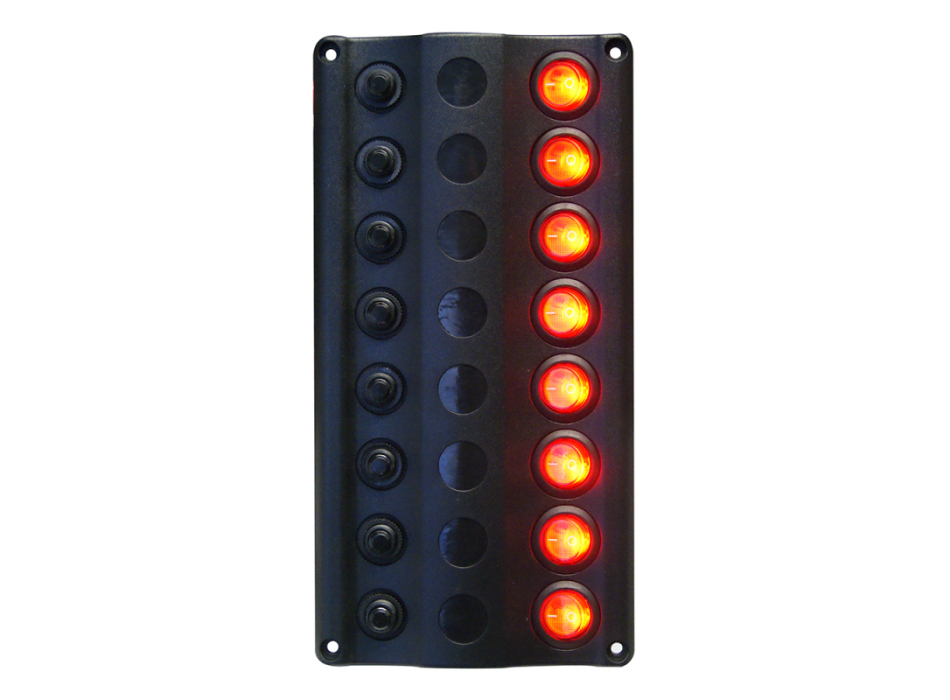 PANNELLO A 8 INTERRUTORI