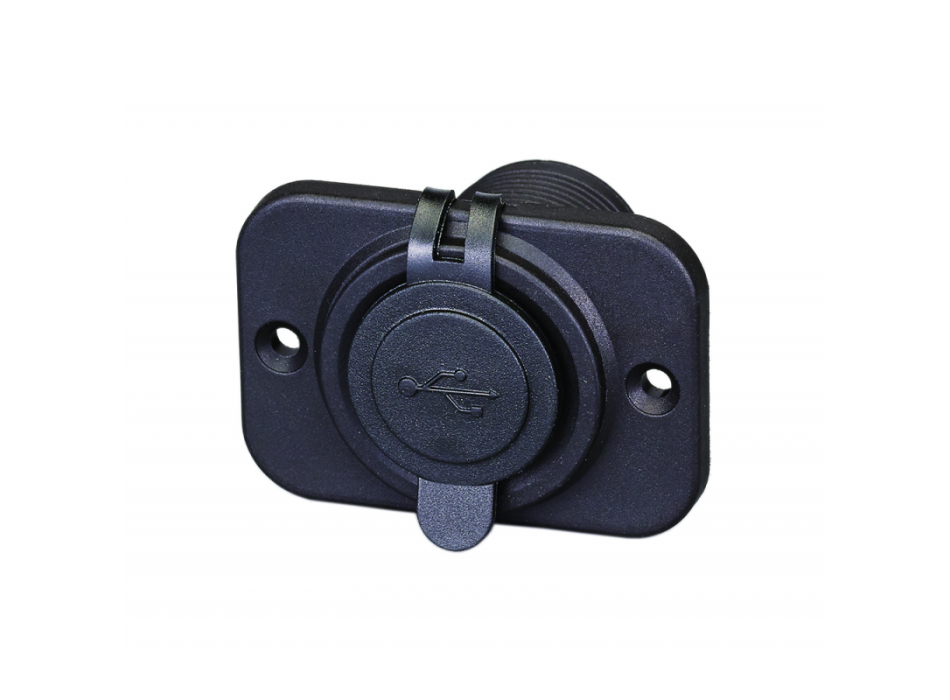 PANNELLO CON 2 PRESE USB 12 V