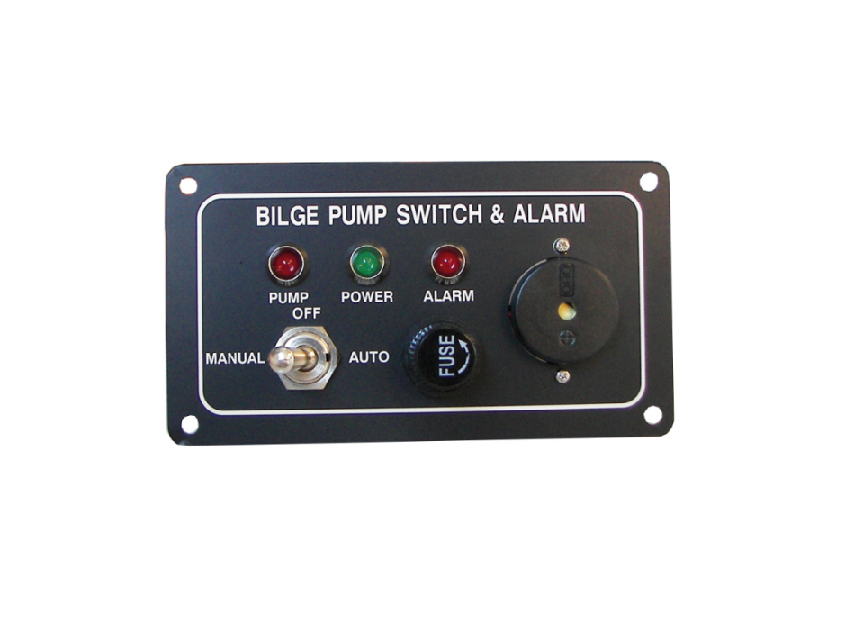 PANNELLO CON ALLARME PER POMPA DI SENTINA