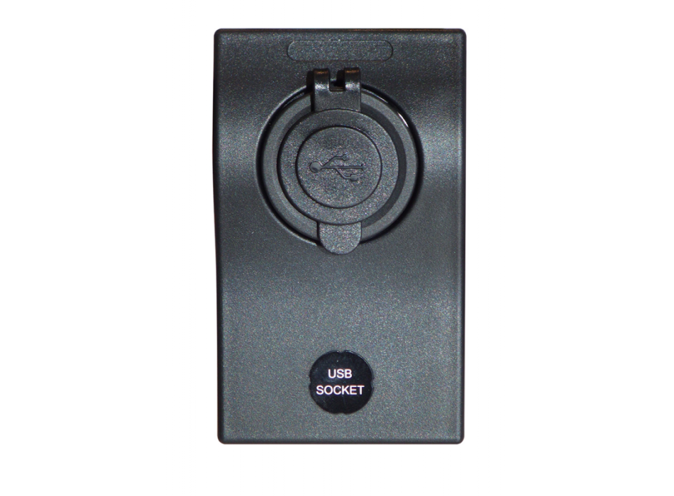 PANNELLO CON DUE PRESE USB