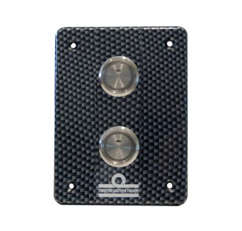 PANNELLO ELETTRICO 2 INTERRUTTORI