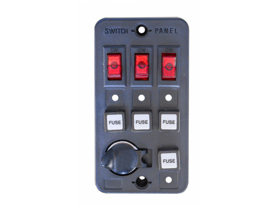 PANNELLO ELETTRICO 3 INTERRUTTORI