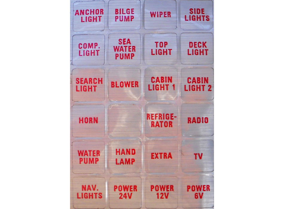 PANNELLO ELETTRICO 3 INTERRUTTORI