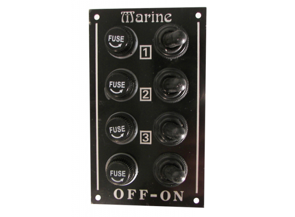 PANNELLO ELETTRICO 4 INTERRUTTORI