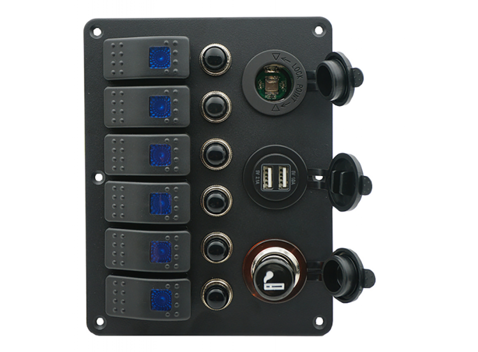 PANNELLO ELETTRICO NERO