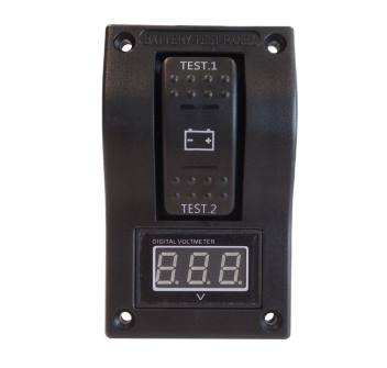 PANNELLO TEST BATTERIE