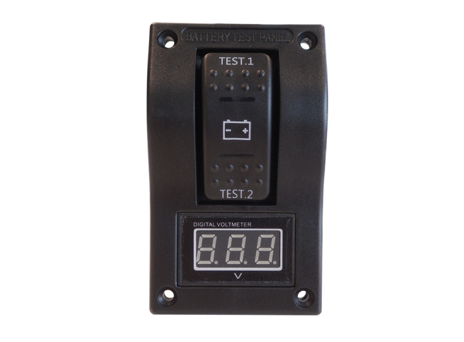 PANNELLO TEST BATTERIE