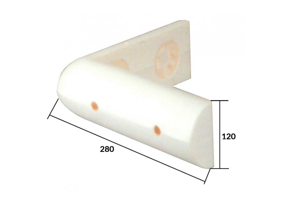 PARABORDO ANGOLO BIANCO