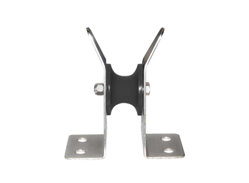 PASSACATENA INOX INCASSO MM 190 x 77