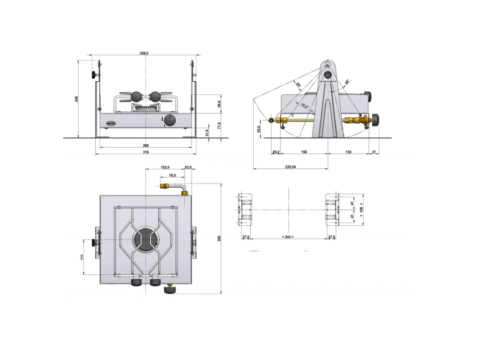 PIANO COTTURA A UN FUOCO ATOLL