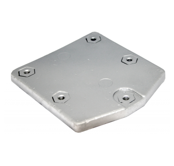 PIASTRA IN ALLUMINIO