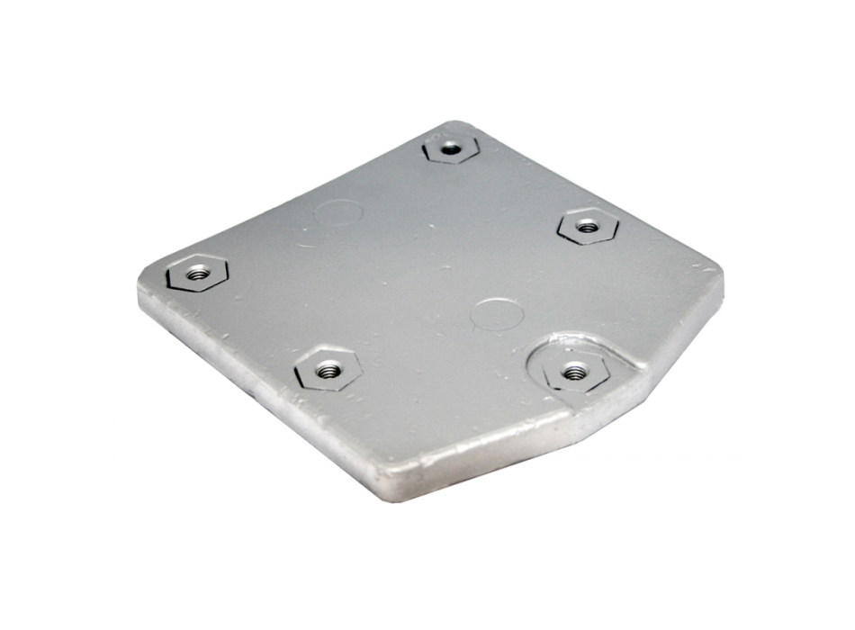 PIASTRA IN ALLUMINIO