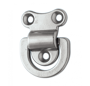 PIASTRA INOX 316 CON ANELLO