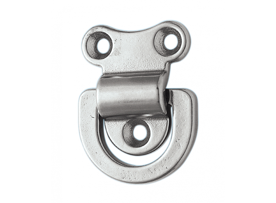 PIASTRA INOX 316 CON ANELLO