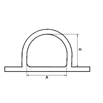 PIASTRA INOX MM.40X65