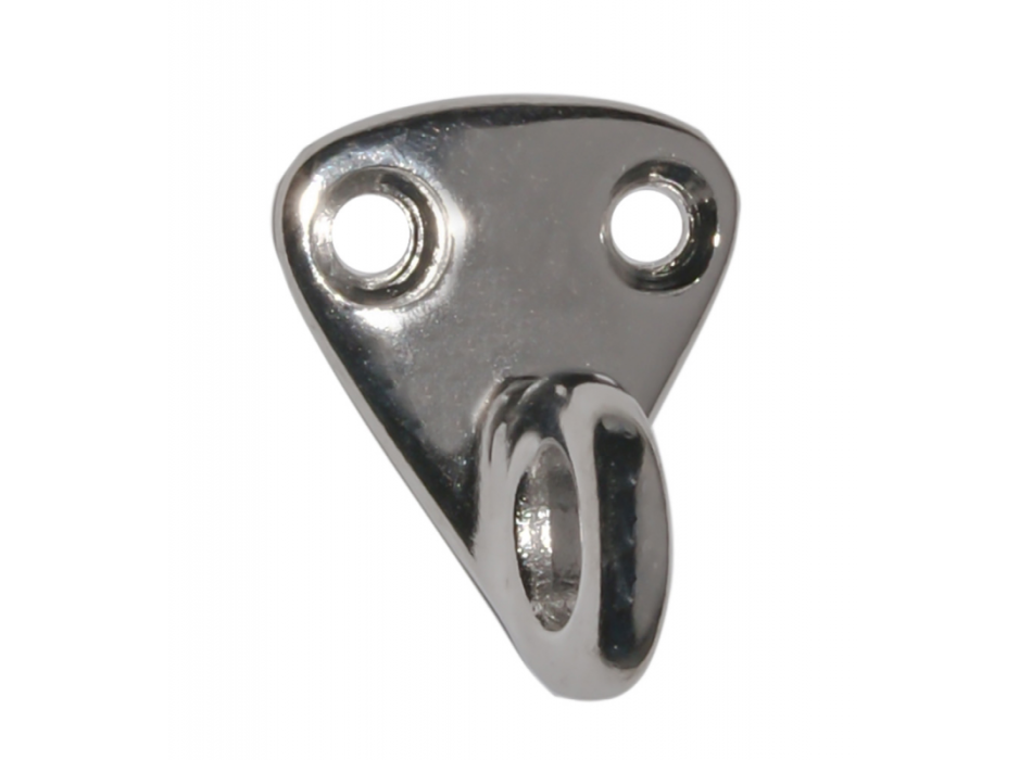 PIASTRINA INOX 316 CON ANELLO