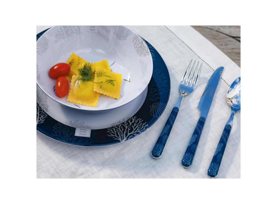 PIATTI FONDI Ø CM 19 - SET 6 PEZZI