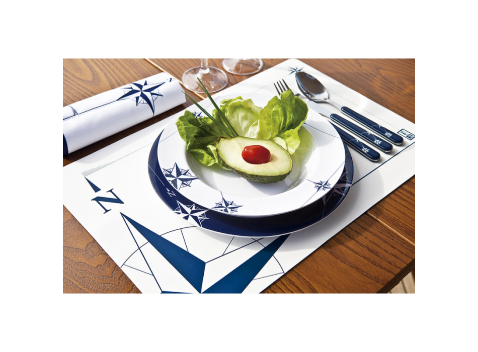 PIATTI FONDI Ø CM 22,5 - SET 6 PEZZI