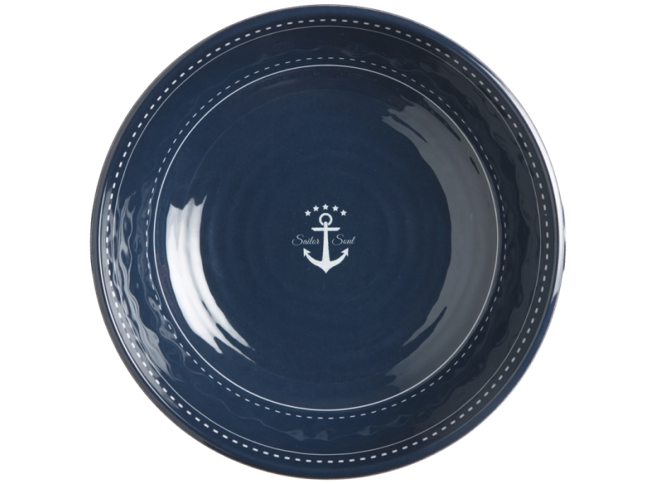 PIATTI FONDI Ø CM 22 - SET 6 PEZZI