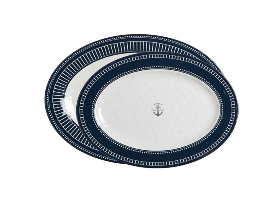 PIATTI OVALI SET 2 PEZZI