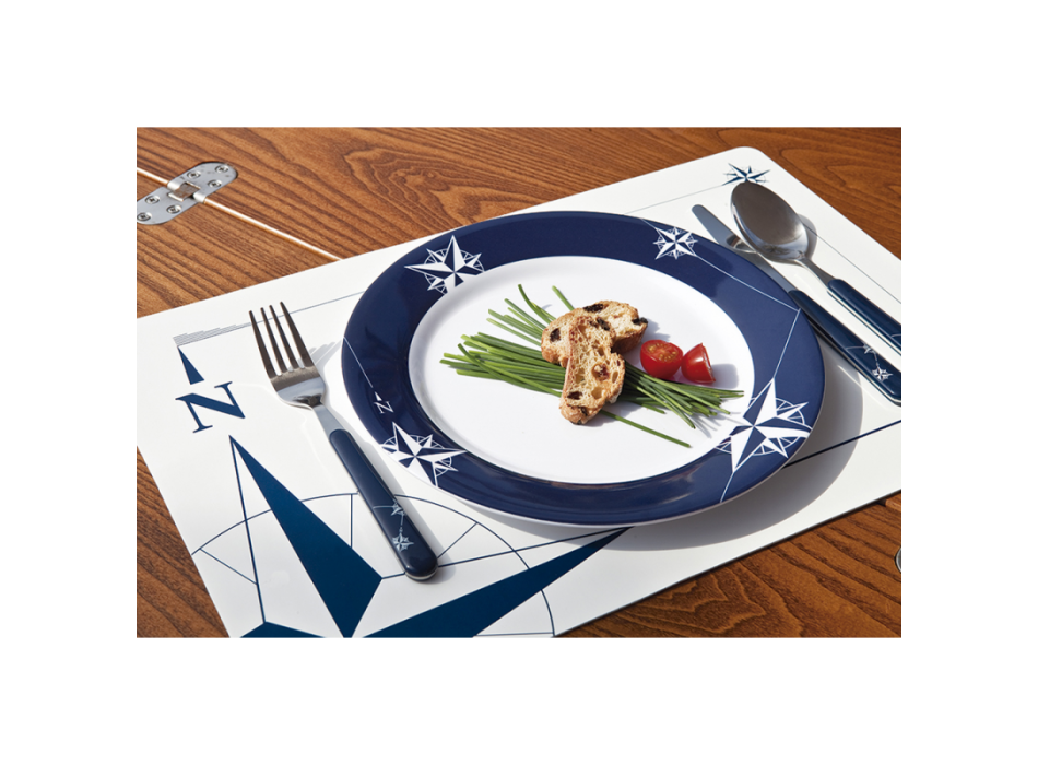 PIATTI PIANI Ø CM 25 - SET 6 PEZZI