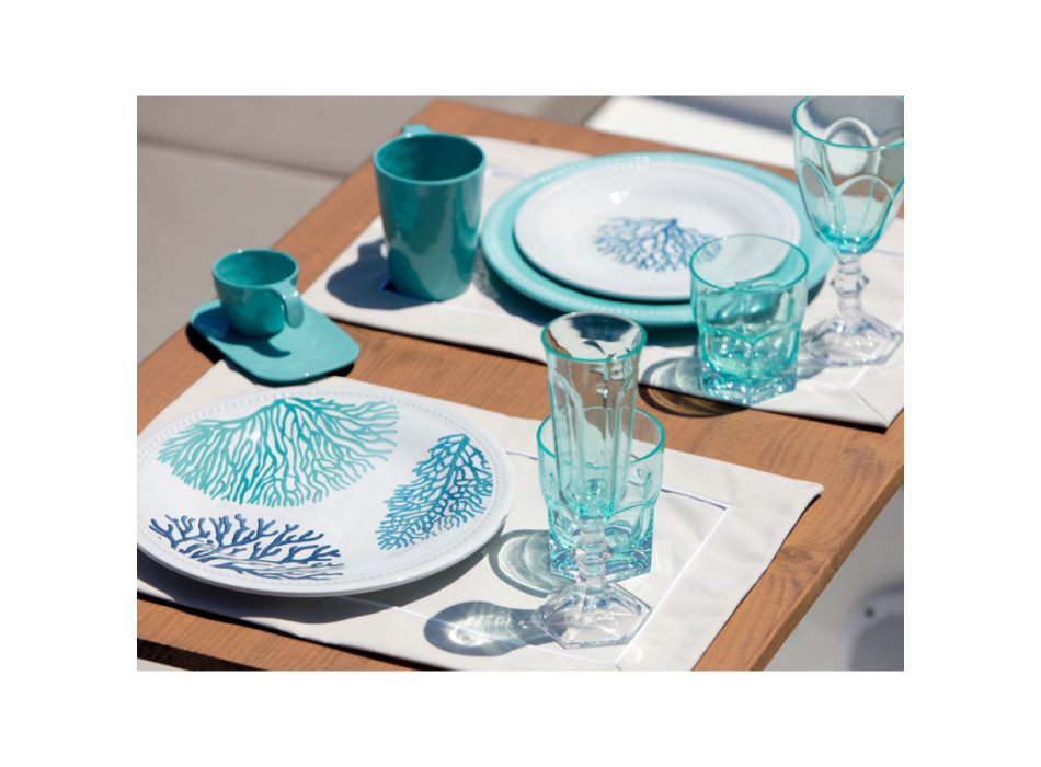 PIATTI PIANI Ø CM 25 - SET DA 6 PEZZI