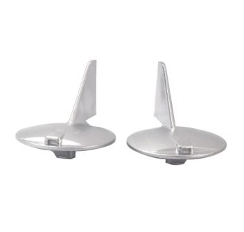 PINNA DESTRA IN ALLUMINIO PER MOTORI 150/200 HP