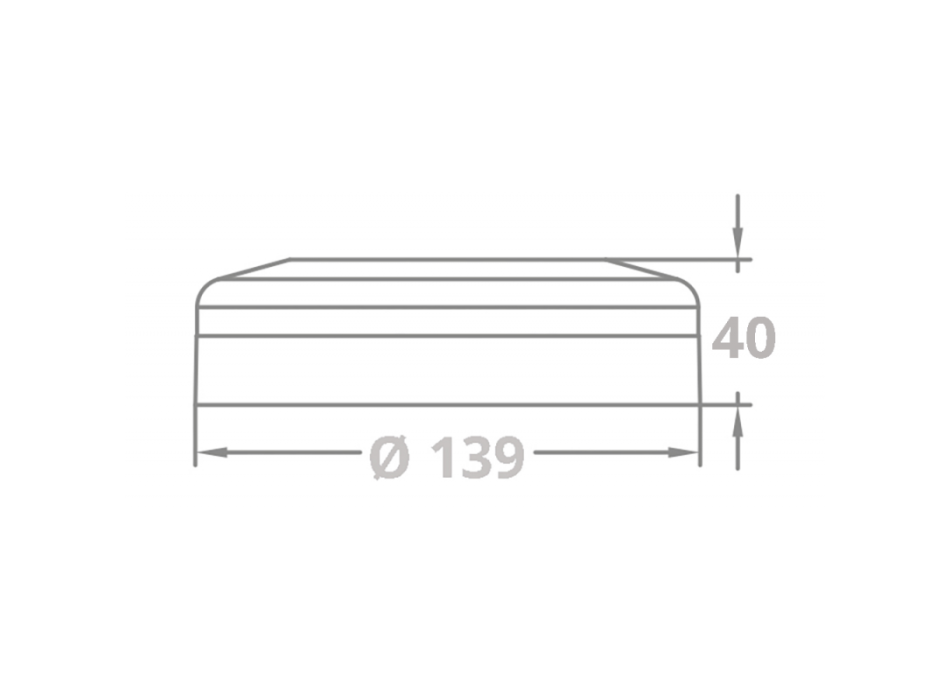 PLAFONIERA A 16 LED 12V