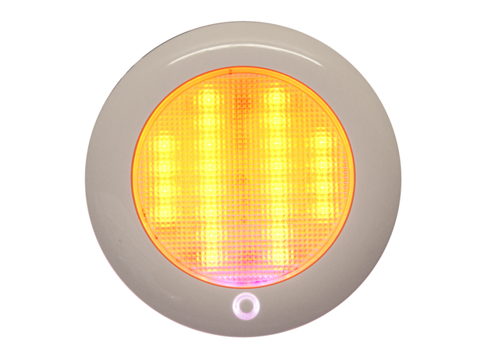 PLAFONIERA A LED BIANCHI E ROSSI