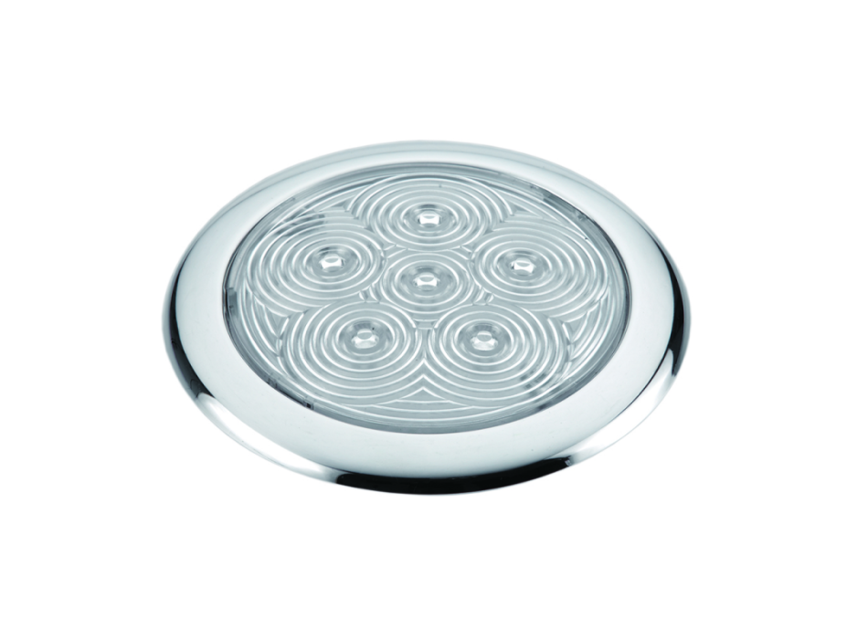 PLAFONIERA INOX A 6 LED