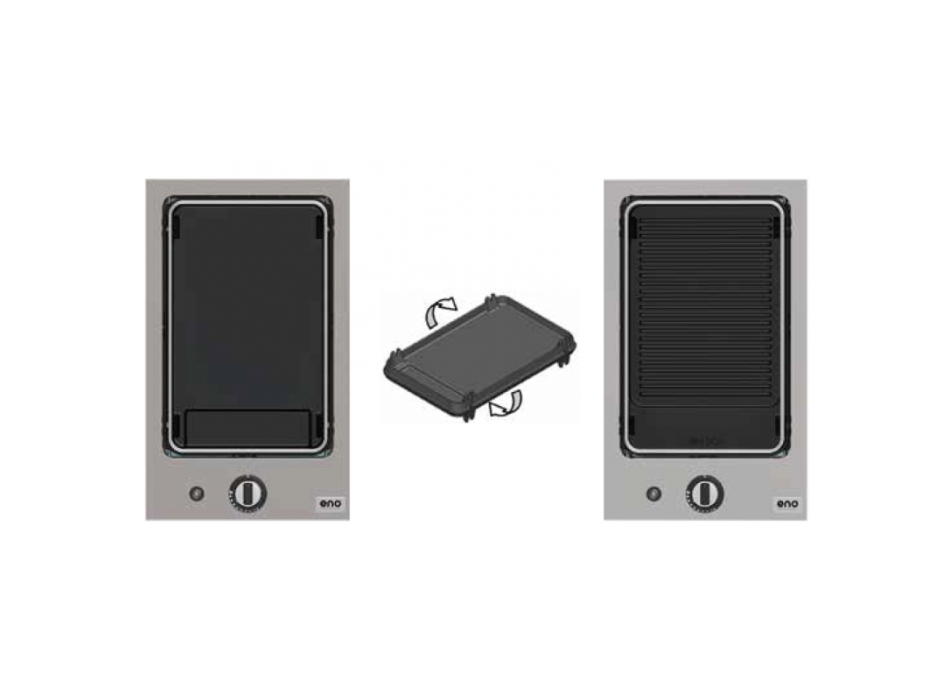 PLANCHA E GRILL AD INCASSO