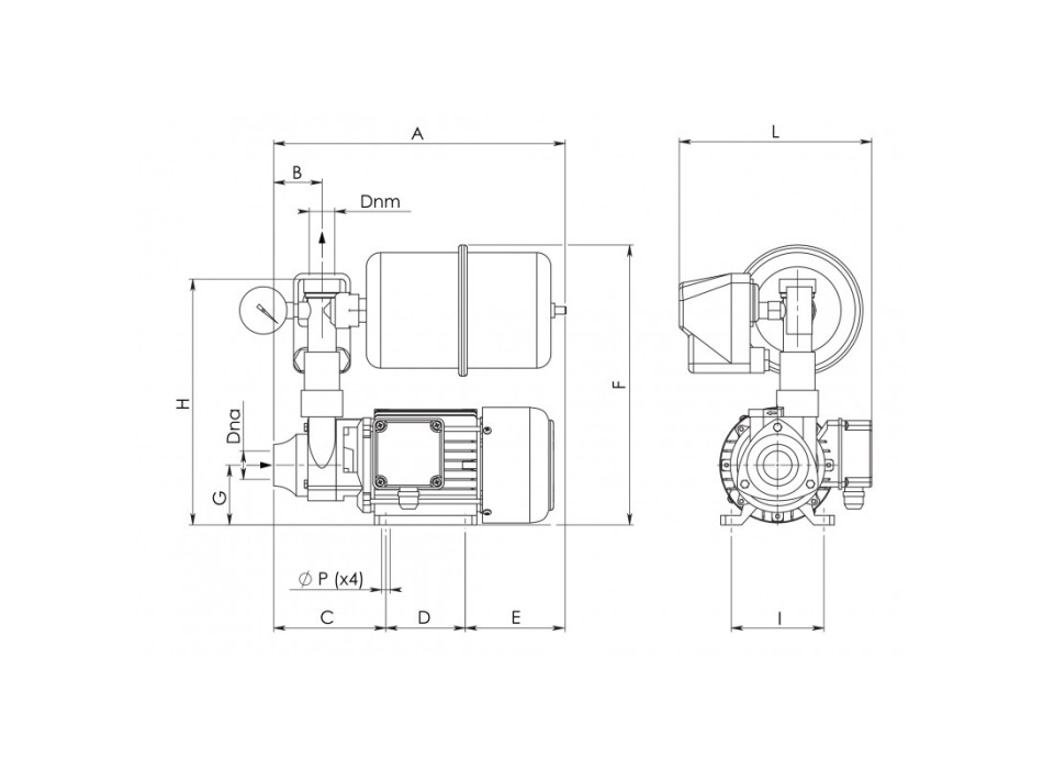 POMPA AUTOCLAVE 24 V.