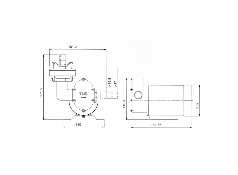POMPA INGRANAGGI IN BRONZO