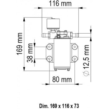 POMPA UP2/E 12/24 V.