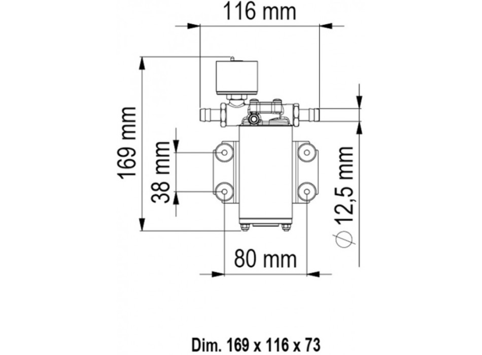 POMPA UP2/E 12/24 V.