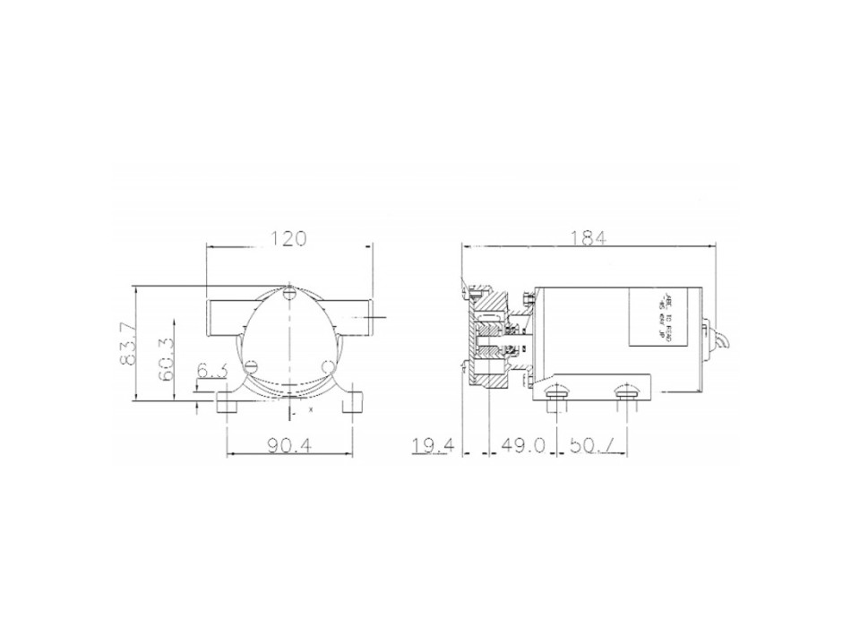 POMPA WATER PUPPY 24 V
