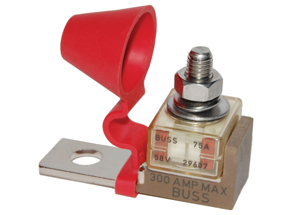 PORTA FUSIBILI PER POLO BATTERIA